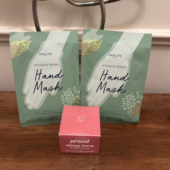 Spalife Intensive Repair Hand Mask and Skin Proud Sleep Hero Mask Bundle - Picture 2 of 4